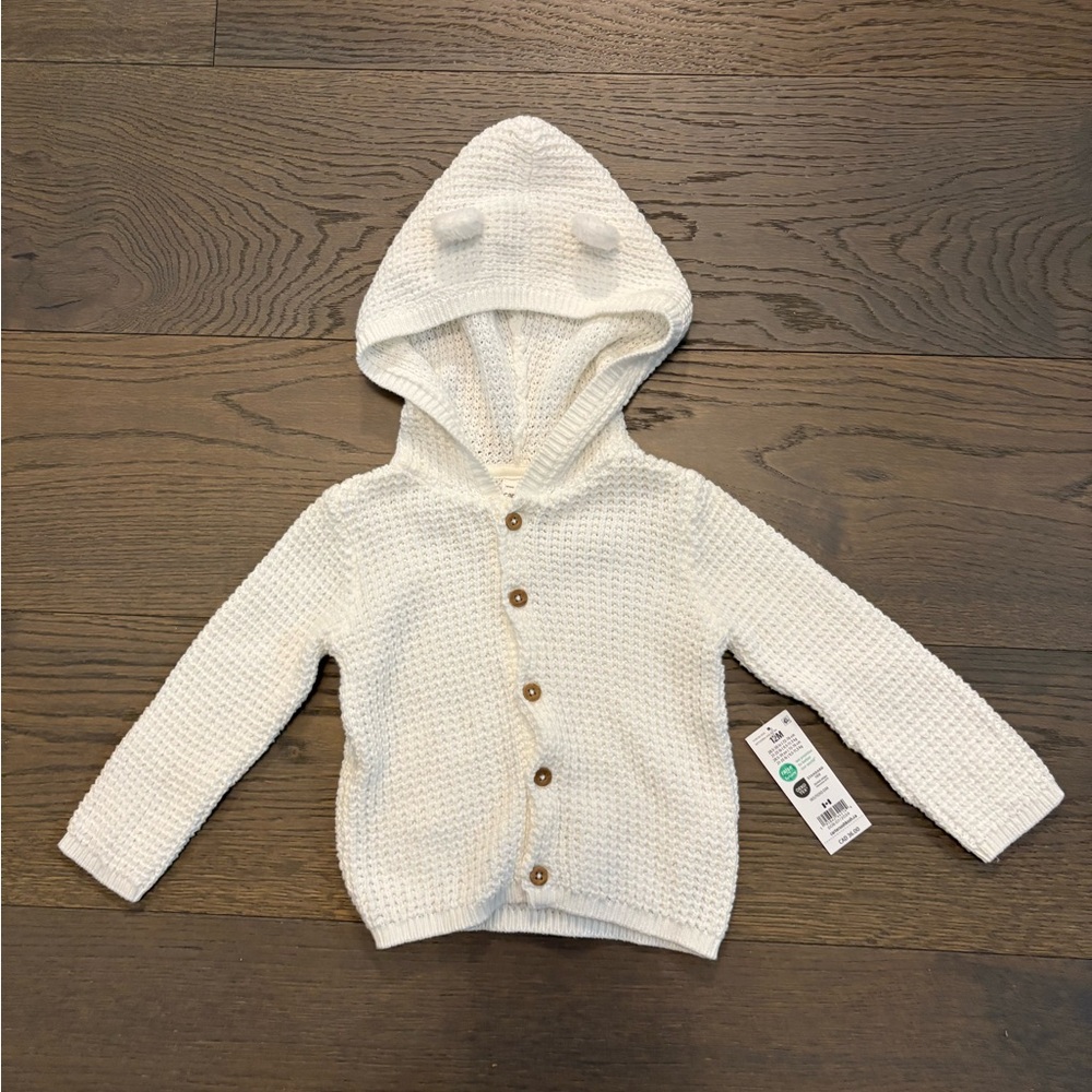 Carters baby knit cardigan 12M NWT ret $42 w tax